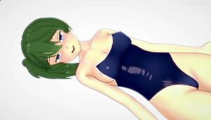 Ubel craves to bang right now in tight swimsuit! 😍