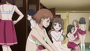 Ladies dominate butlers in explicit hentai scenes with big tits and ass