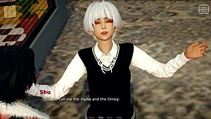 my bulley is my loverr in this hommade 3d pornn scene