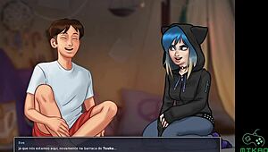 hey, watch odette seduce grace in summertime saga ep 87?