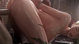 Cammy's Cheeks Slammed Hard in Wild Street Action