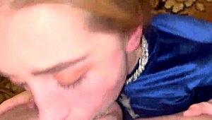 Amazing Intense Facefuck Ends with Deep Throatpie