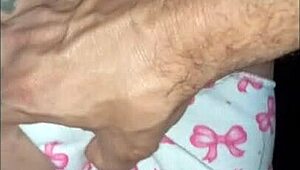 Bonequinha in New Panties Plays with Sexy Toy