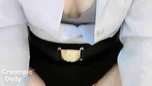 Thai Army Beauty Orders CREAMPIE in 10 Minutes
