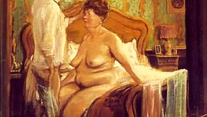 Vintage Erotic Illustration from Retro Collection