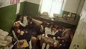 ditto - newjeans side a in gay doggystyle scene with bent over action