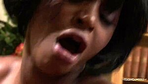 brunette therapist desperate for juicy ass drilling before mission