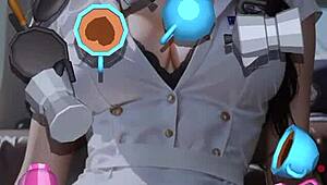 Dive into game hentai with anime characters.