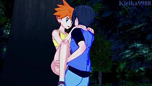 Misty Kasumi and May Haruka Intense Sex - Pokémon Hentai