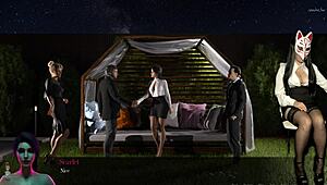 sin heels 4 game with femdom and milf elements