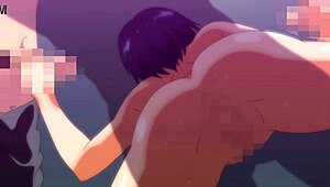 Passionate Blowjob Compilation With Big Tits In Hentai