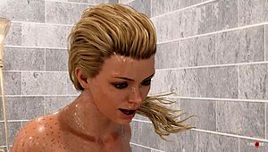 Good Morning Animation with Tall Cartoon Fetish