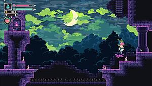 Flip Witch Pixel Hentai Game Ep 14 Hot Monster Girl Femdom Drains Balls