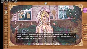 in magic dorm 2, the pixie goddess gets raw anal with monster cock