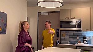 Stepson seduces cougar MILF Danni Jones in hardcore scenes