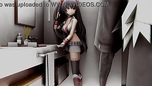 Blabla Blows Her Favorite Fan's Cock