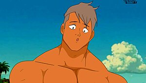 i'm marge simpson showing off my big tits in this hentai video