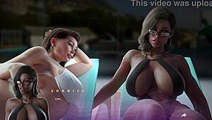 Hot pastor and MILF in 3D animated Apocalust - part 16