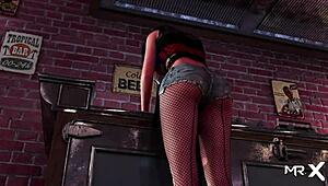 Erotic Massage Game With 3D Cartoon Hentai Characters