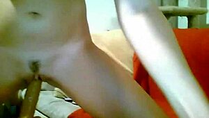 Cam Girl Slams Pussy with Dildo and Vibrator in Wild Show