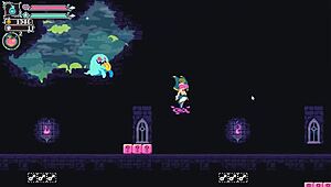 Flip Witch Pixel Hentai Game Ep 14 Hot Monster Girl Femdom Drains Balls