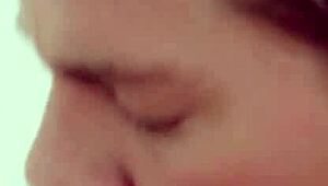 beautiful model casey a seduces boyfriend in black lingerie for fun