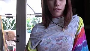 Laya rae proposes business to step sister alex adams intensely