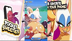 Bold adventures in pocket sweeties rouge anime game.