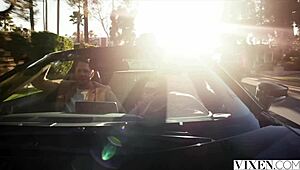 vixen sly grifter lulu and partner lick and fuck in missionary and doggystyle