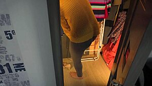 Tight clothing on hot secretaries can be very seductive
