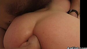 unusual lesbian peaches spread and fist fuck anals with rimming