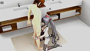 Blabla Blows Her Favorite Fan's Cock