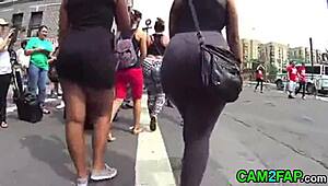 Detailed Ass Orgasm Captured In High Definition Voyeur Porn Video