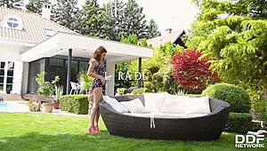 Tattooed spanish babe lara duro rips clothes for wild pussy fingering