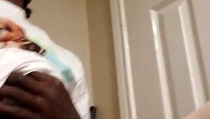 amateur snow bunny fucks bbc in restroom