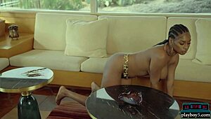 i can't resist huge natural tits ebony model nyla showing off