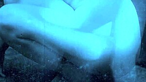 Vintage erotic illustration showcases interracial anime in retro cartoon style