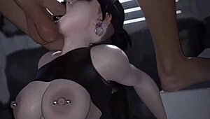 madeline zoldak animation with big tits blowjob and doggystyle