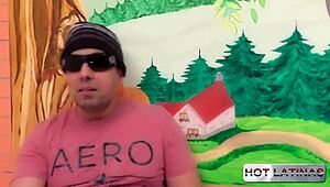 Hot Latin Ebony Kate Bittencourt gets ass fucked with cum in mouth