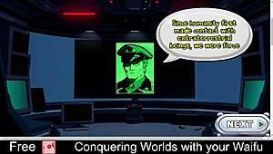 Uusien maailmojen valloittamisen jännitys rakastetun waifun kanssa tässä seksipelissä