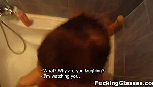 Wannabe Model Alice In Fucking Glasses