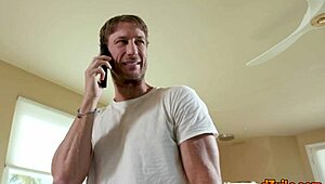 Babysitter River Lynn's Perfect Asshole Drilled By Ryan Mclane In Close-Up