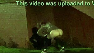 cracky feels horny in her outdoor natural habitat