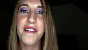 this cute amateur blonde is sucking cock in a casual way