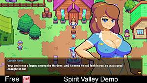 Emotional journey in spirit valley demo featuring anime hentai game elements