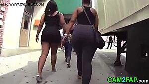 Detailed Ass Orgasm Captured In High Definition Voyeur Porn Video