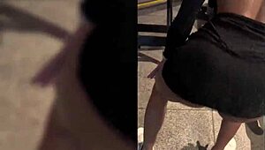 Novinho From Tabacaria Drills Me in Street and Car While Cuck Drives