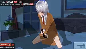 uncensored anime tessa handjob hentai cartoon