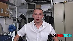 yo, bareback interracial gay rough sex with horny agent 🔥