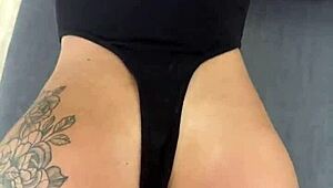 Sexy babe squirts from intense hardcore doggystyle pounding